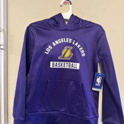 New and Authentic NBA Lakers Hoodie For Kids Size 10/12