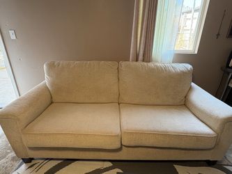 White couch