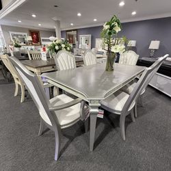 6 Pc Dining Table Set Financing Available No Credit Needed 