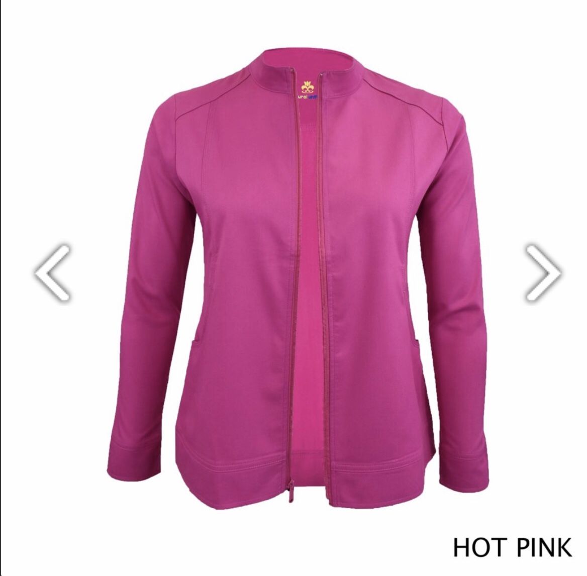 Women Soft Stretch Scrubs Jacket