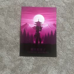 Metal Displate - Ochaco Uraraka