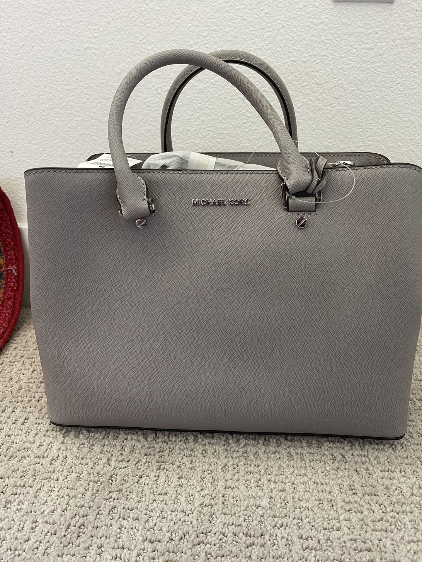 Michael Kors Saffiano Leather Satchel - Brand New
