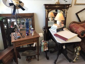 Mirrors and furniture