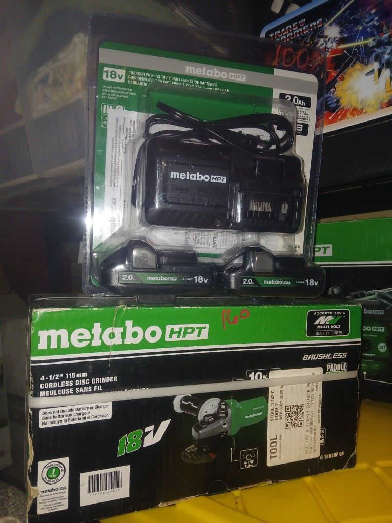 Metabo Brand New Tools