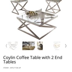 coffe table set of 3