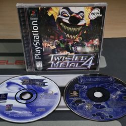 Twisted Metal 4 (CASE ONLY), Twisted Metal 3 (DISC ONLY), Rogue Trip (DISC ONLY)