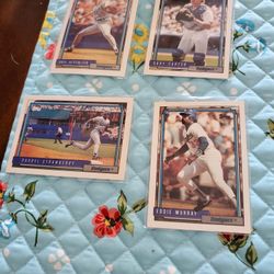 Los Angeles Dodgers 1992 Topps Baseball Cards Lot 