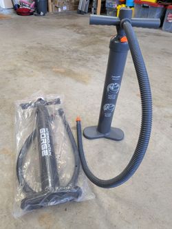 Inflatable stand up paddle board pumps