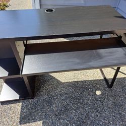 Ikea Computer Desk - Black