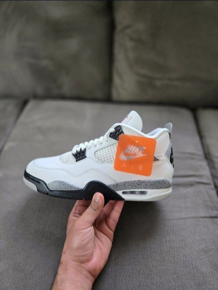 Jordan 4 White Cement (2025)