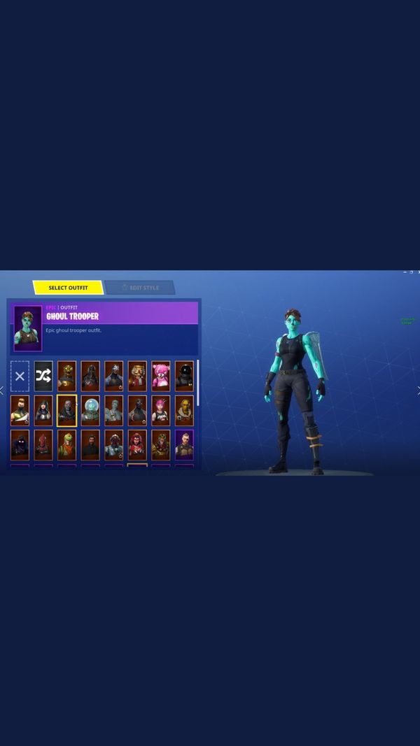 fortnite ghoul trooper account rare og skins - free og fortnite accounts