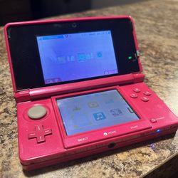 RARE Hot Pink Nintendo 3DS