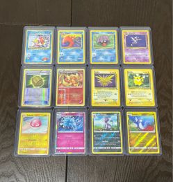 Vintage Pokemon Lot Holo Zapdos Holos Haunter Pikachu Japanese - 12pc