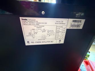 Danby mini fridge