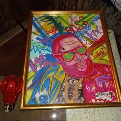 Rare 1 Of 1 Limited Edition Rick Ross Collectible Art Work Original Piece 