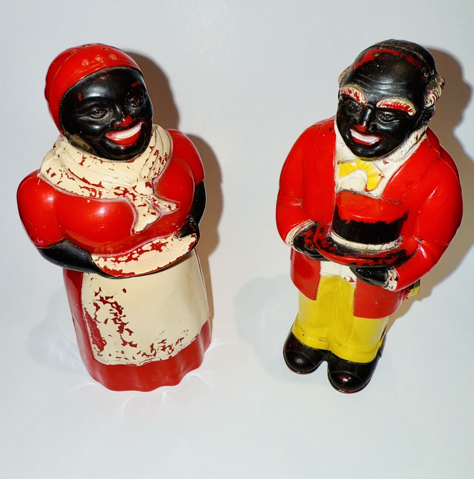 Vintage Aunt Jemima & Uncle Moses Salt & Pepper