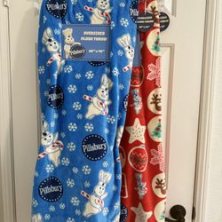 PILLSBURY DOUGH BOY BLANKETS