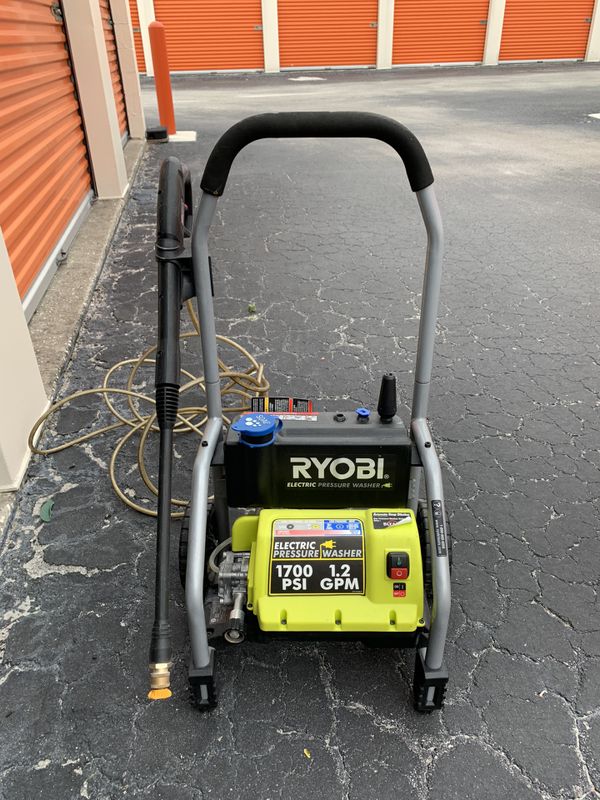 Ryobi 1 700 psi 1 2 gpm electric pressure washer for sale in st