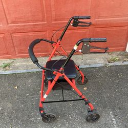 Dive 4 wheel walker