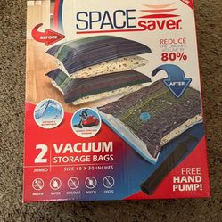 New Space Saver Vacuum Bags /Pump All For $20 (Steal Deal)