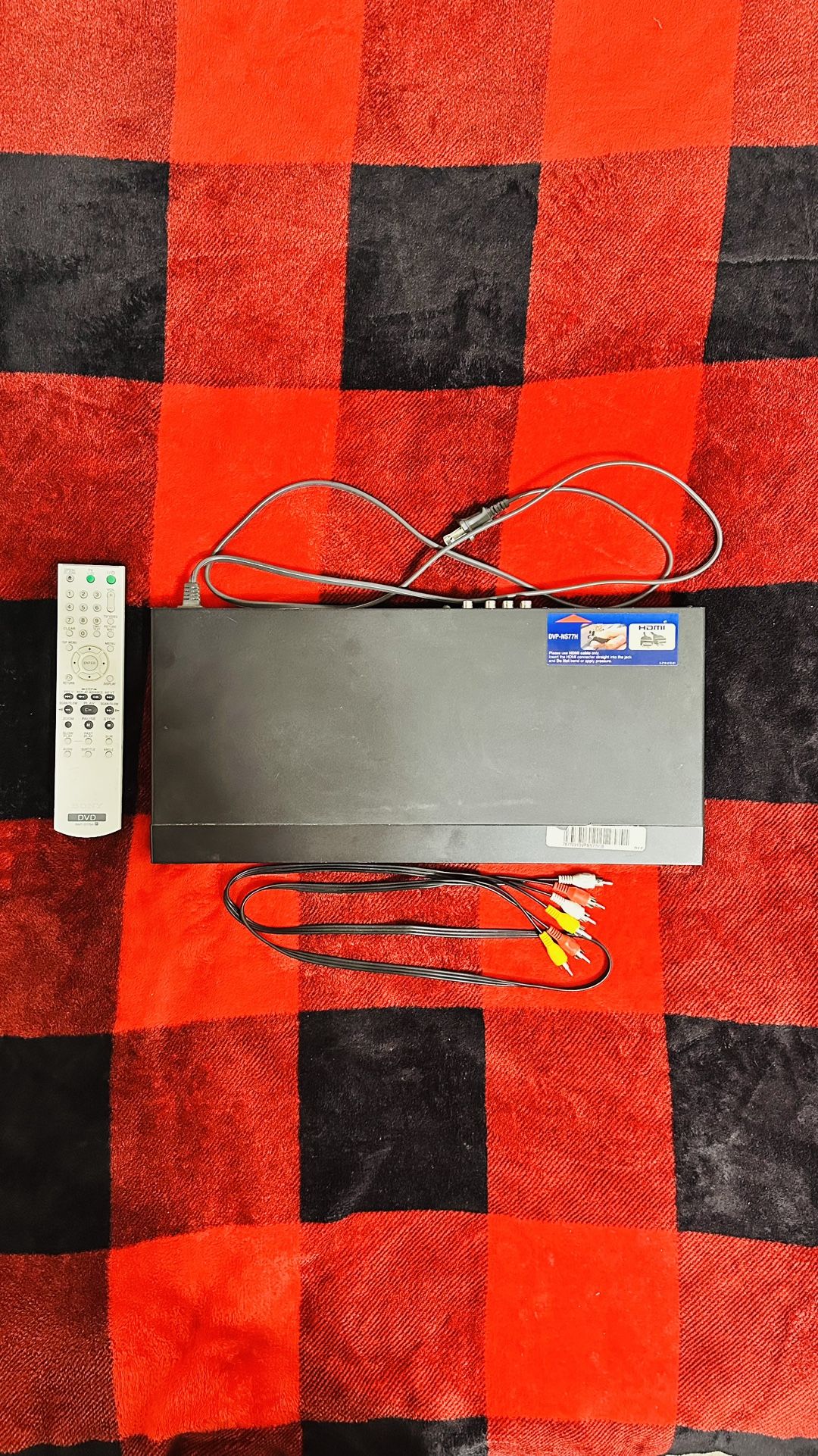 Sony DVP-NS77H DVD/CD Player Progressive 1080p Upscale DTS Dolby With Remote A+