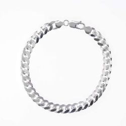 925 Silver Made In Italy Cuban Link Bracelet