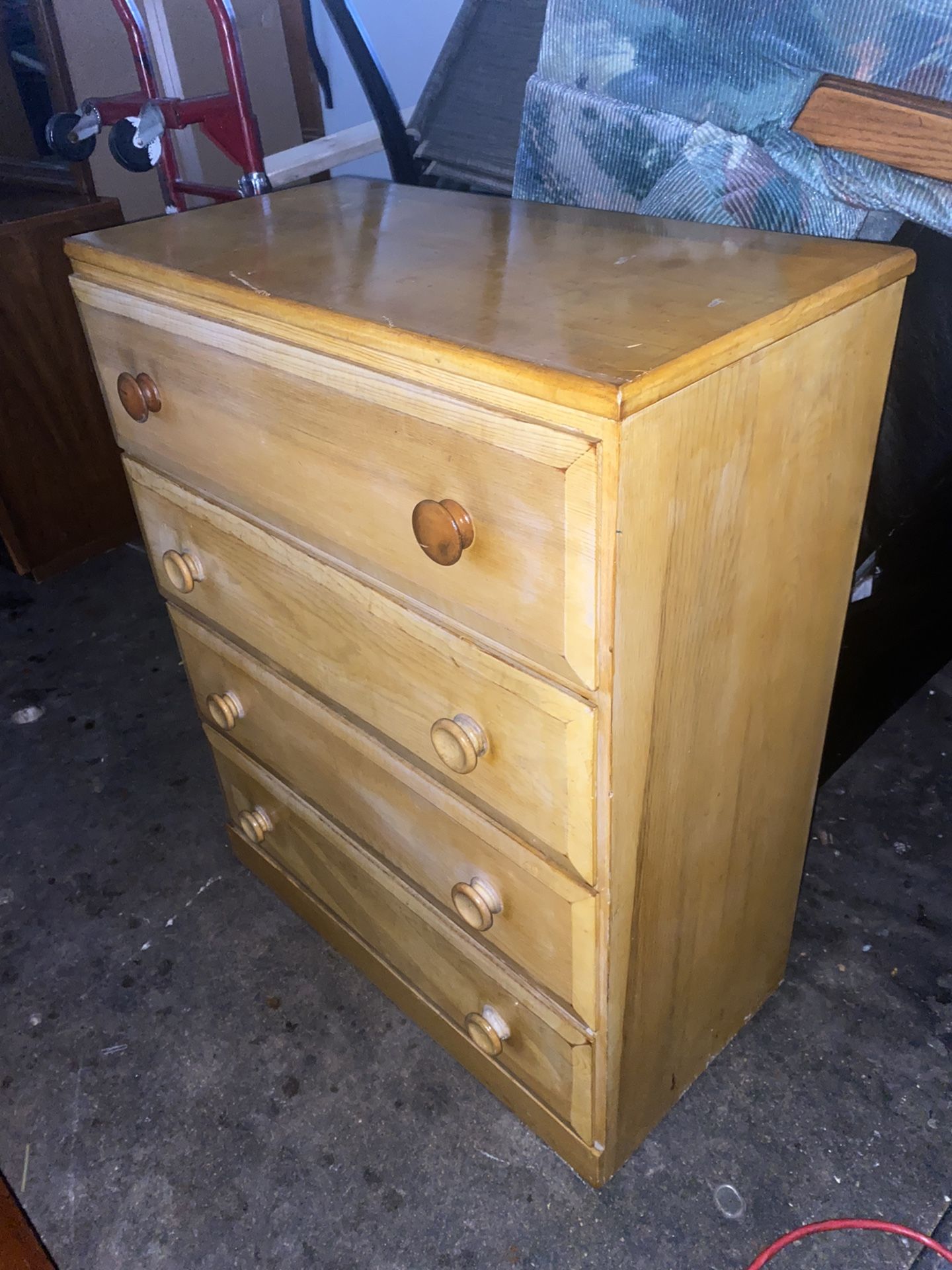 small dresser solid wood 