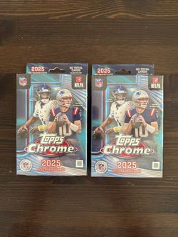 Topps Chrome 2025 NFL Hanger Box (Sealed) $40 OBO