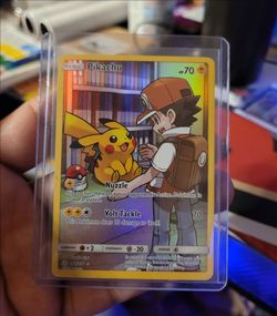 Pikachu Secret Rare from Cosmic Eclipse