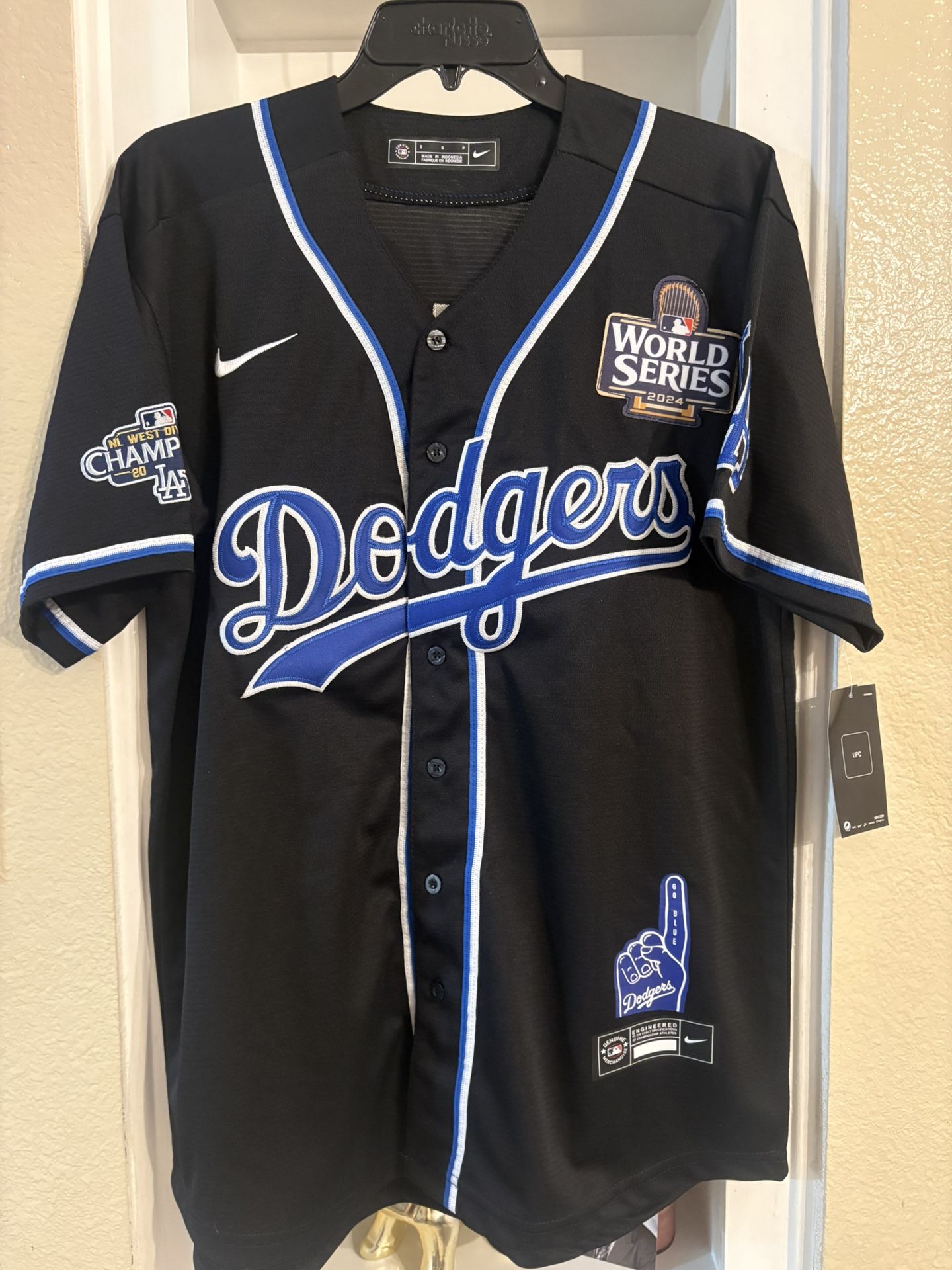 LA Dodgers Jersey (Black/Blue)