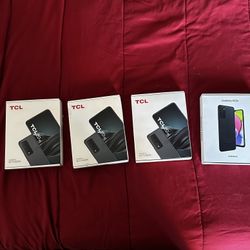 TCL 20XE and Samsung Galaxy A03 UNLOCKED
