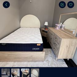 4 PC FULL BEDROOM SET