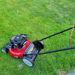 Used Lawnmower not self propelled. Works Perfect. 