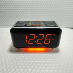 Emerson AM/FM Alarm Clock With Bluetooth 
