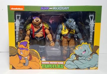 NECA TMNT Bebop and Rocksteady Target Exclusive 2 Pack