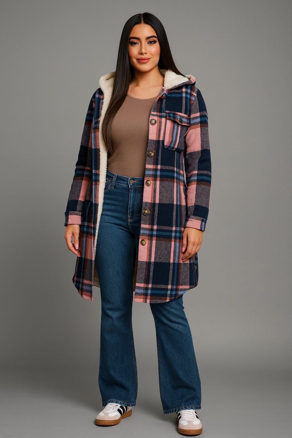 Gabardina De Mujer Super Calientitas Kedan Pocas Tallas Pregunta X Sz