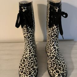 Women’s Leopard Stylish Rain Boots