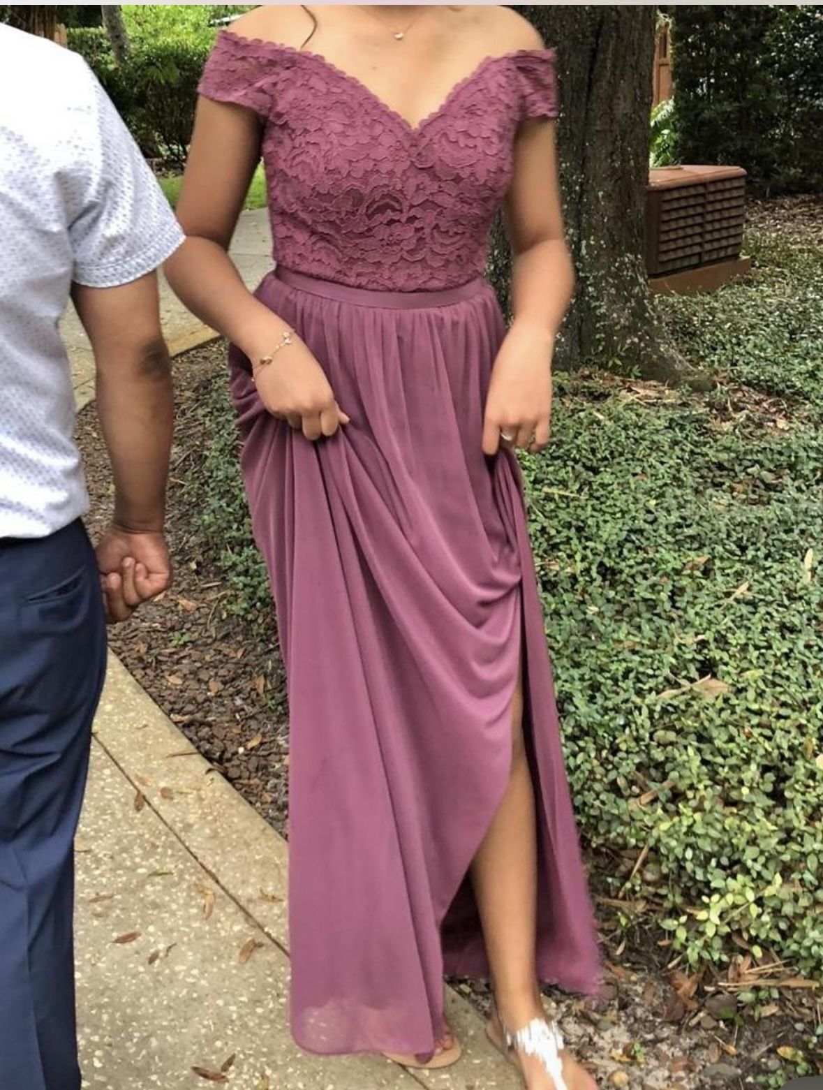 David’s Bridal Bridesmaid Dress