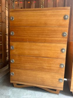 slim fit dress slacks Vintage Lowboy Dresser attr. Johnson Carper  secondhand stories