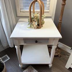 Beautiful Side Table With Drawer
