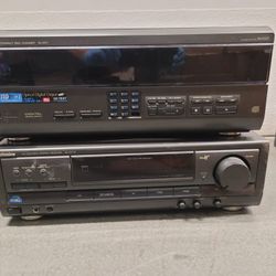 Technics CD Player and Stereo Receiver