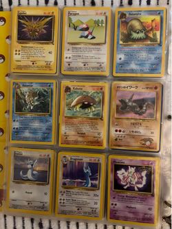 Pokemon Cards - Vintage (Fossil, Jungle, Base) - 168 cards - part 2 of 2 images