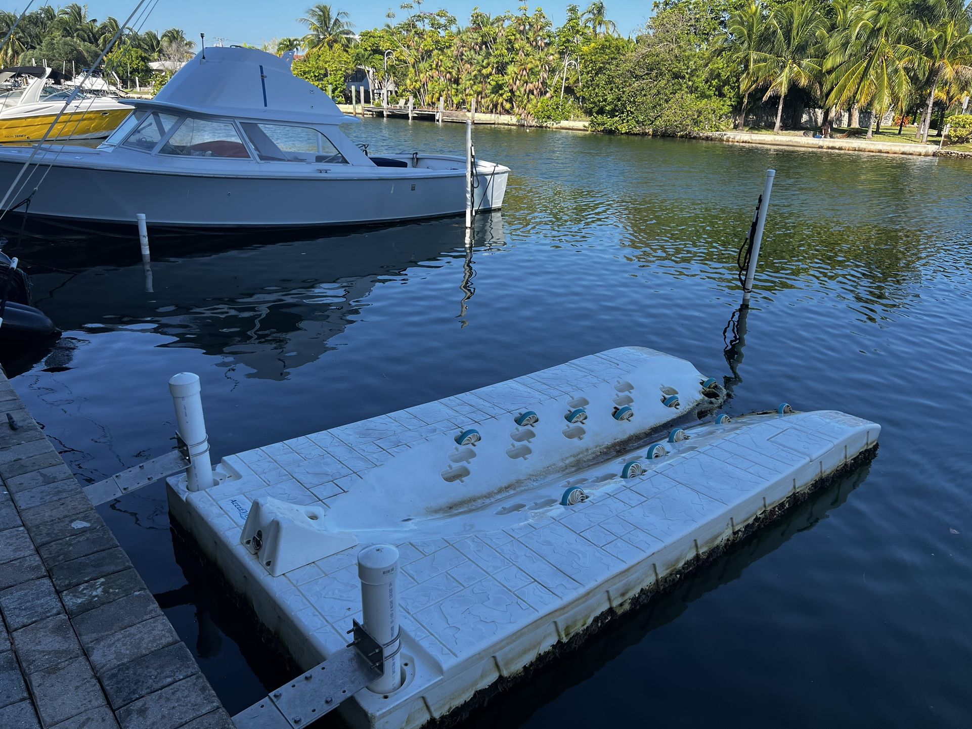 Accudock Floating Dock w/ Wheels For Jetski Waverunner for Sale in