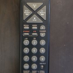 Panasonic VSQS1140 VCR Remote Control