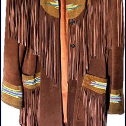 Leather Jacket Size S