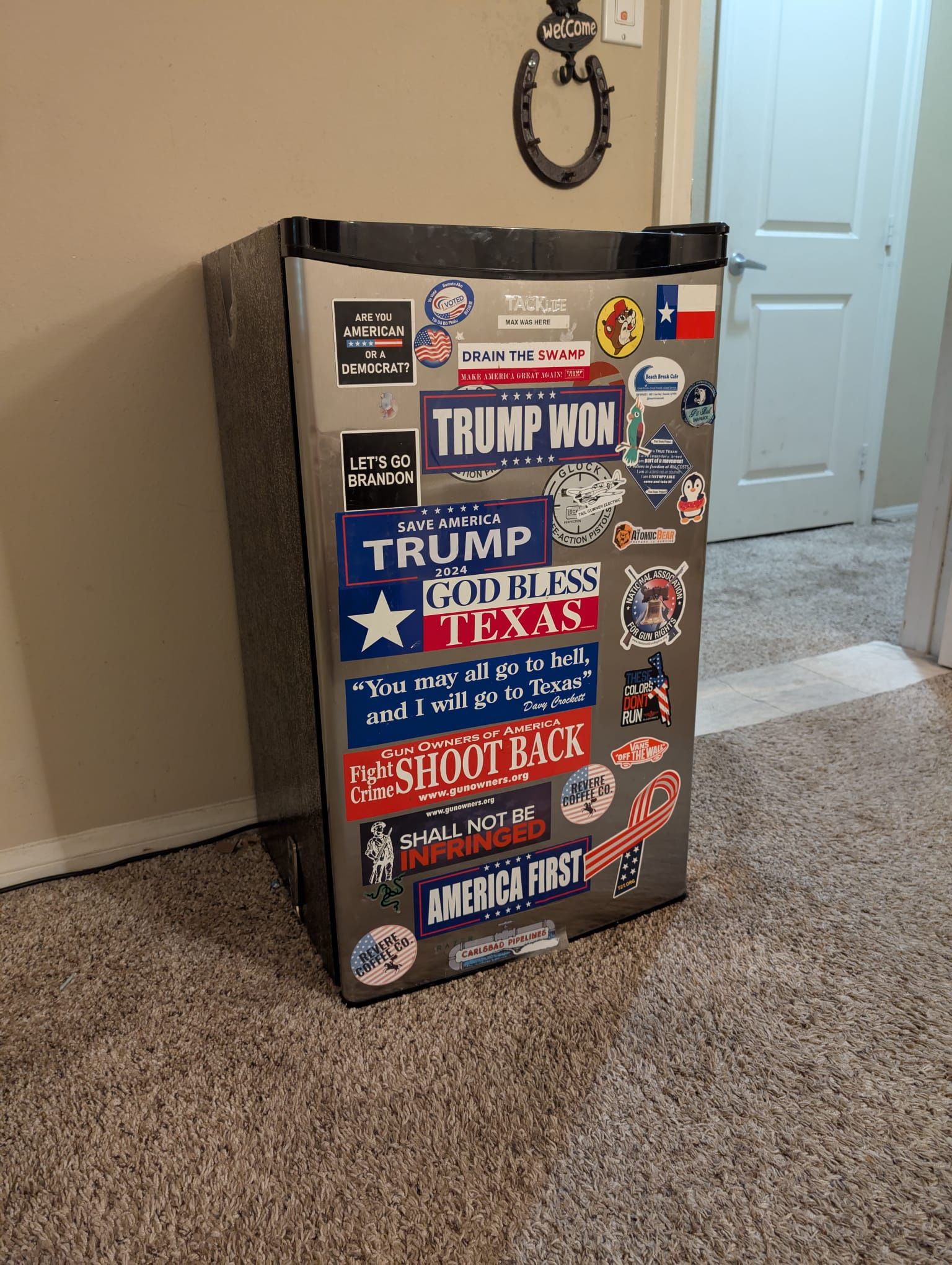 Patriotic Mini Fridge