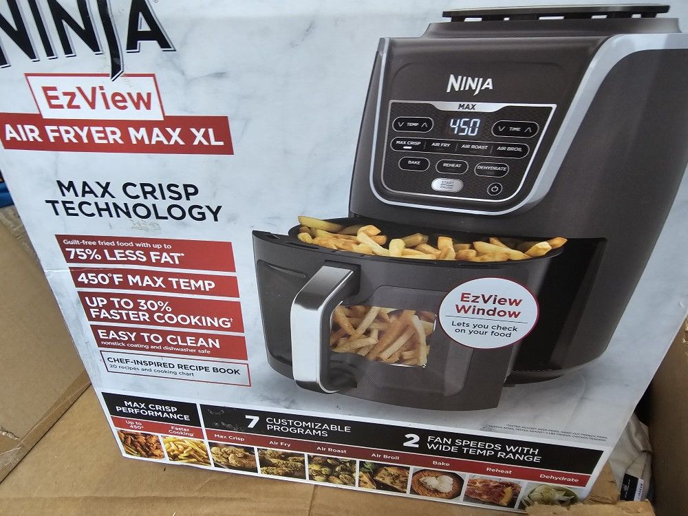 $75 W#141 New✨️ Ninja EzView Air Fryer AF171