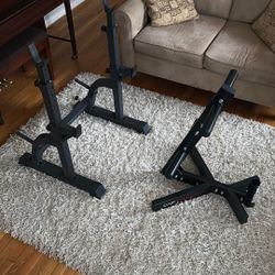 Weight rack and plate holder