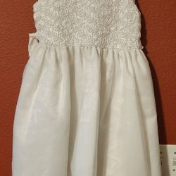 Communion White Dress Size 8