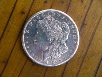 1921-S Morgan One Dollar $1 United States San Francisco U.S. Coin 90% Silver